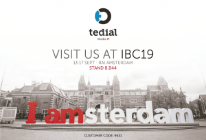 Tedial at IBC 2019