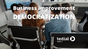 Democratization of business improvement media